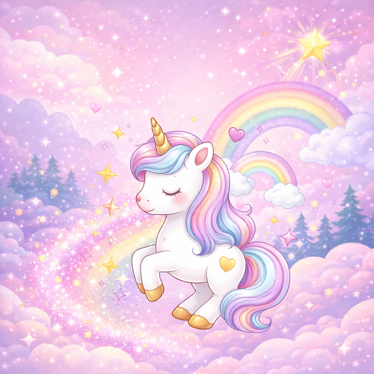 Unicorn Sparkle Field