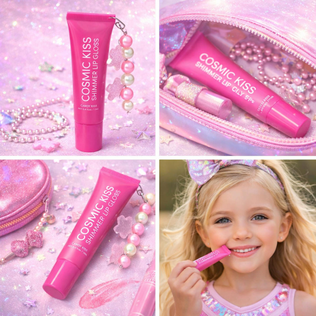 Candy Kiss Shimer  Lip Gloss